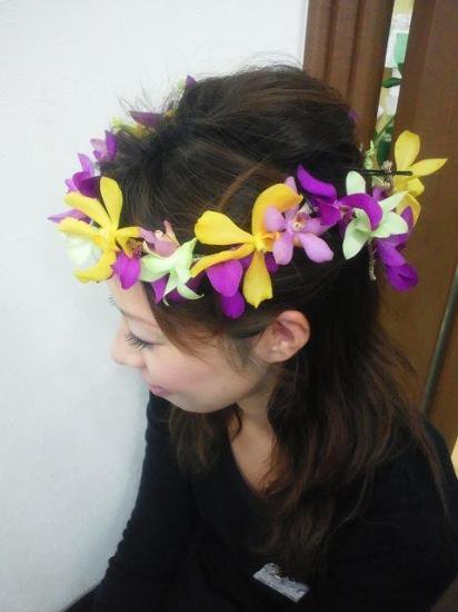 【生花】花かんむり