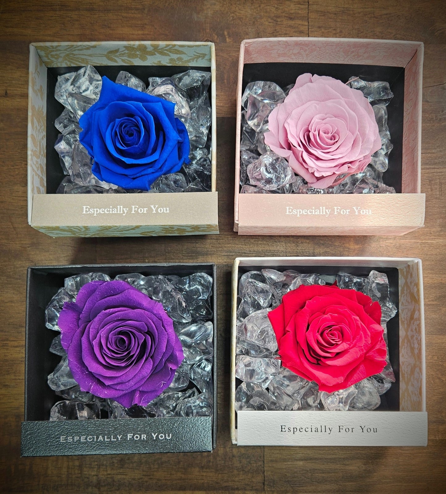 【プリザーブドフラワー】ローズBOX