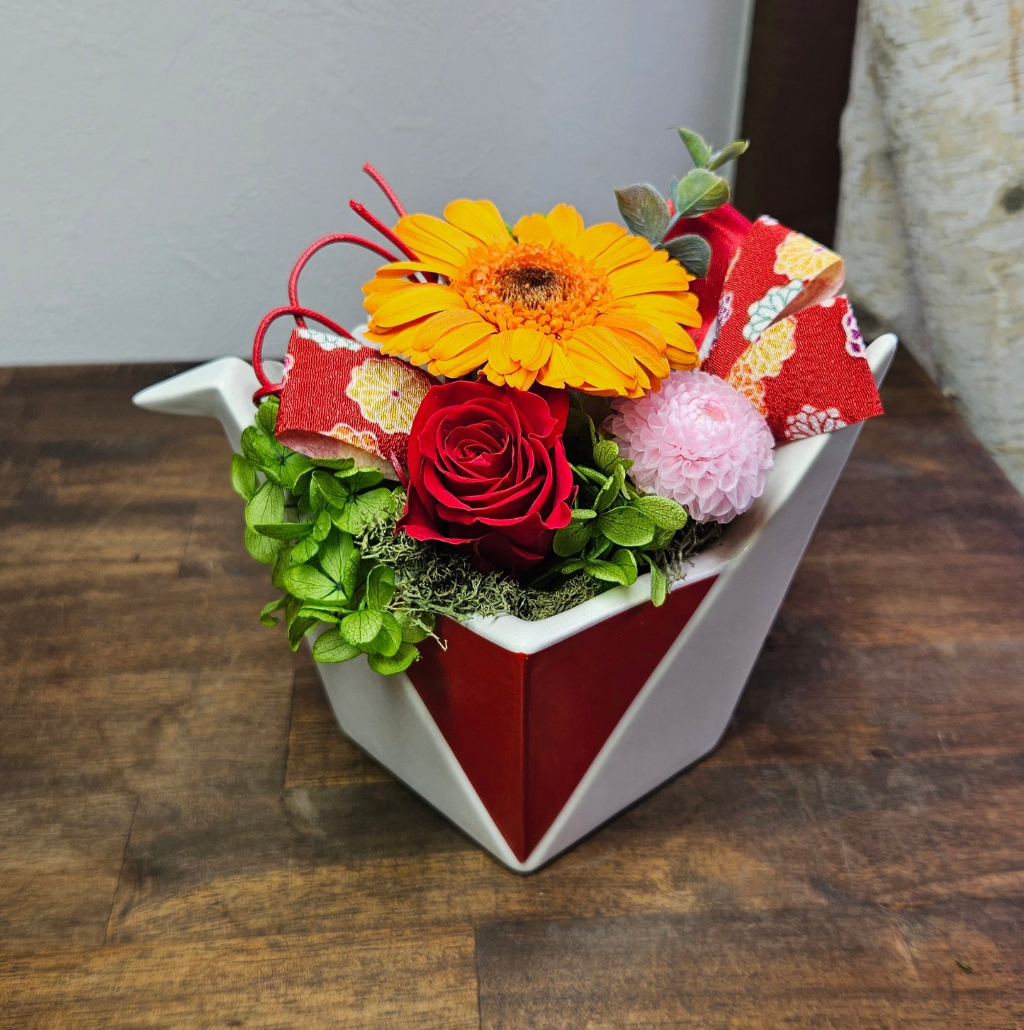 【プリザーブドフラワー】オリヅル