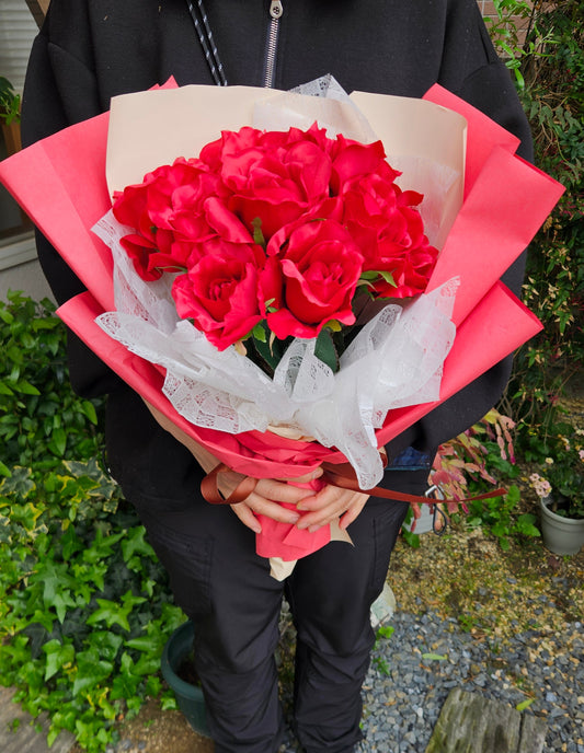 【Artificial】ダーズンローズブーケ