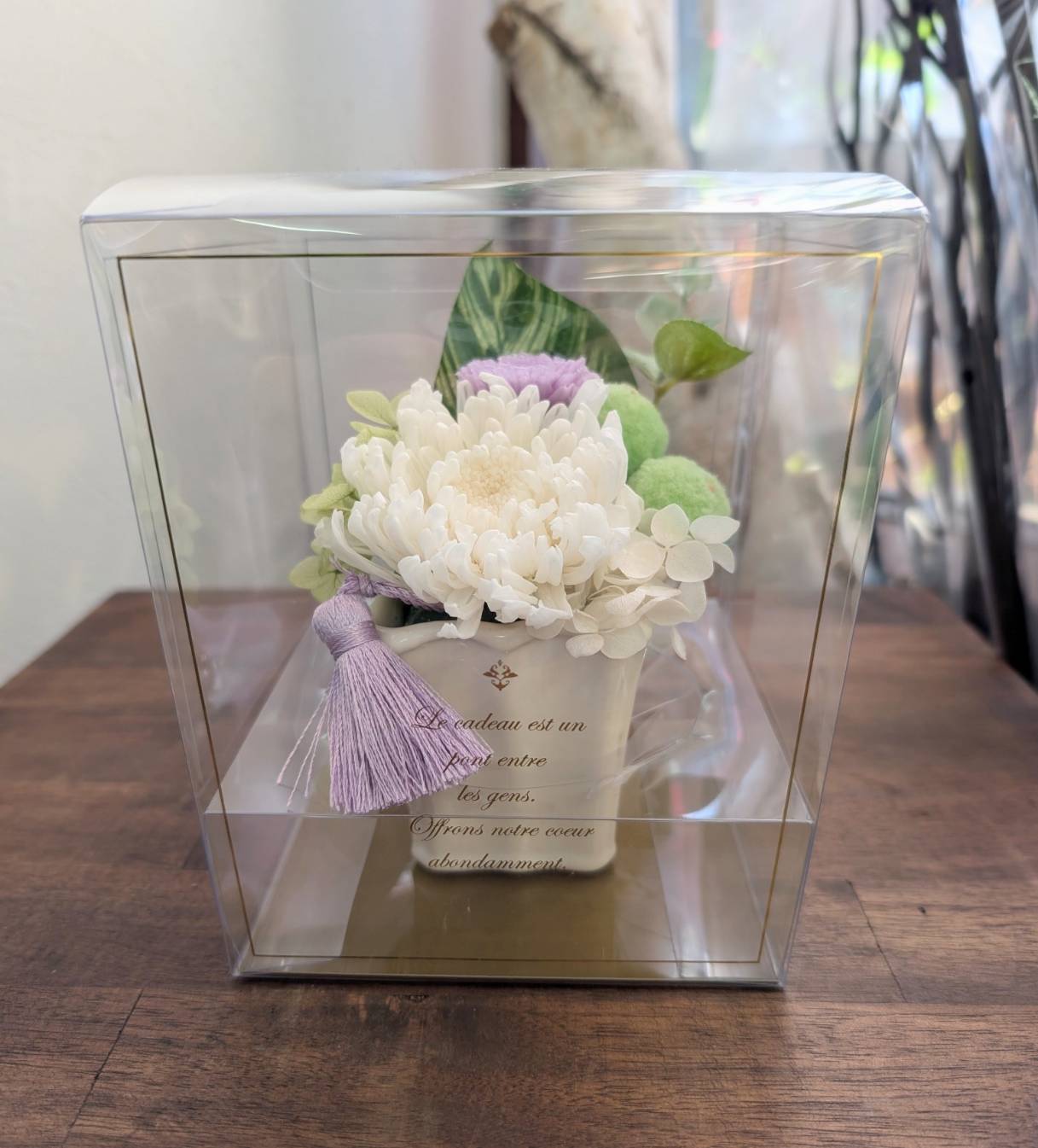 【プリザーブドフラワー】御供（ケース付）